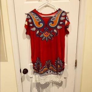 Short sleeve summer and spring fun dress